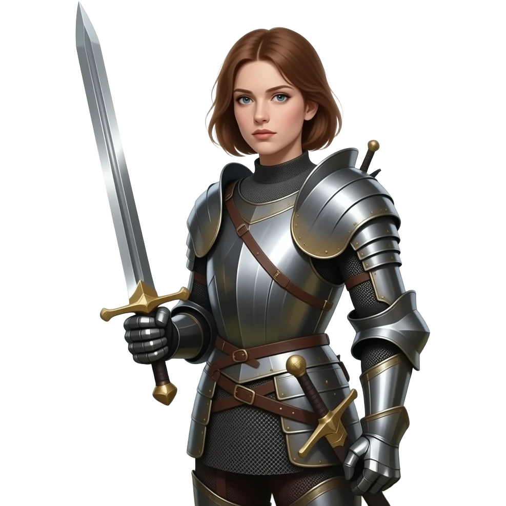 Female knight emoji