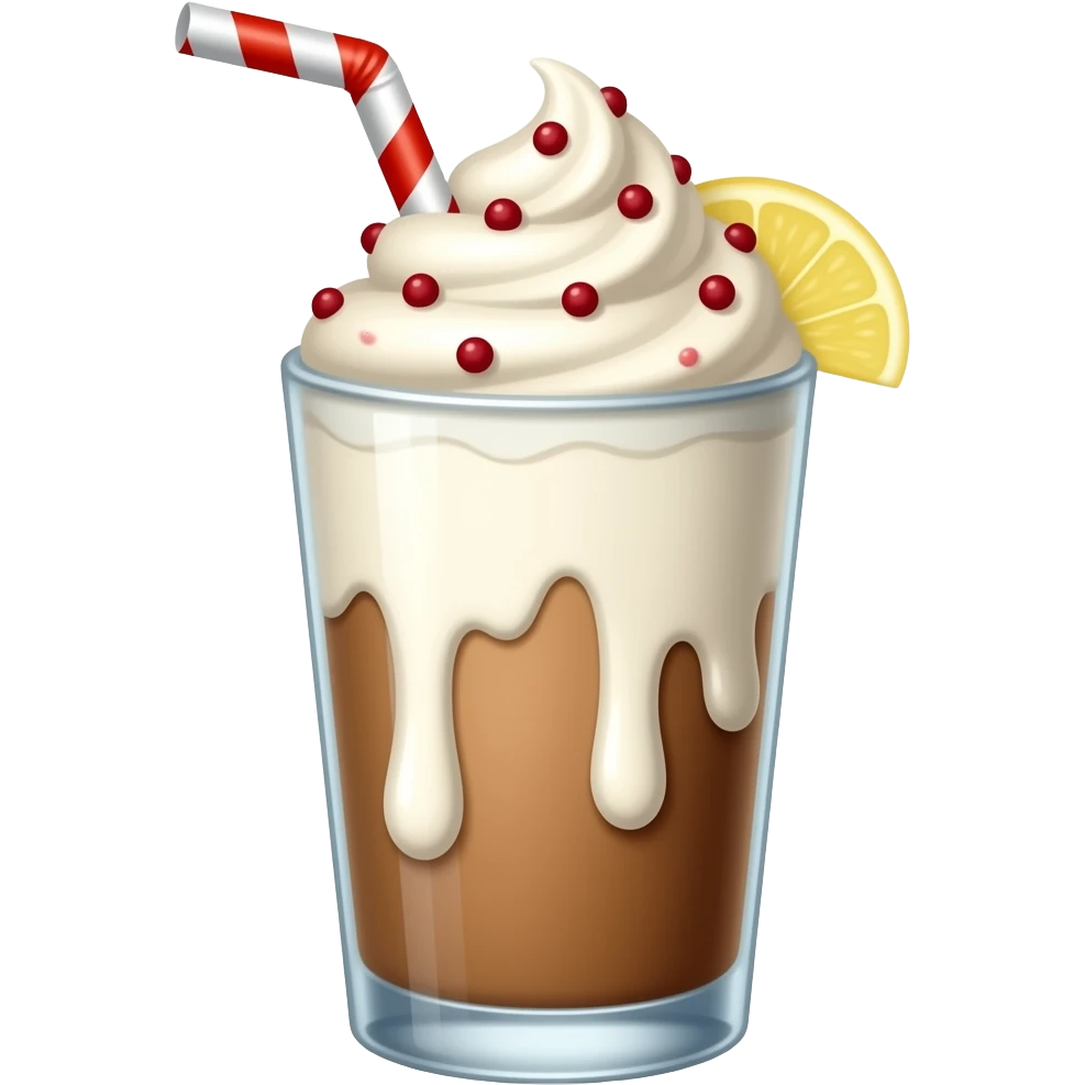 Milkshake emoji