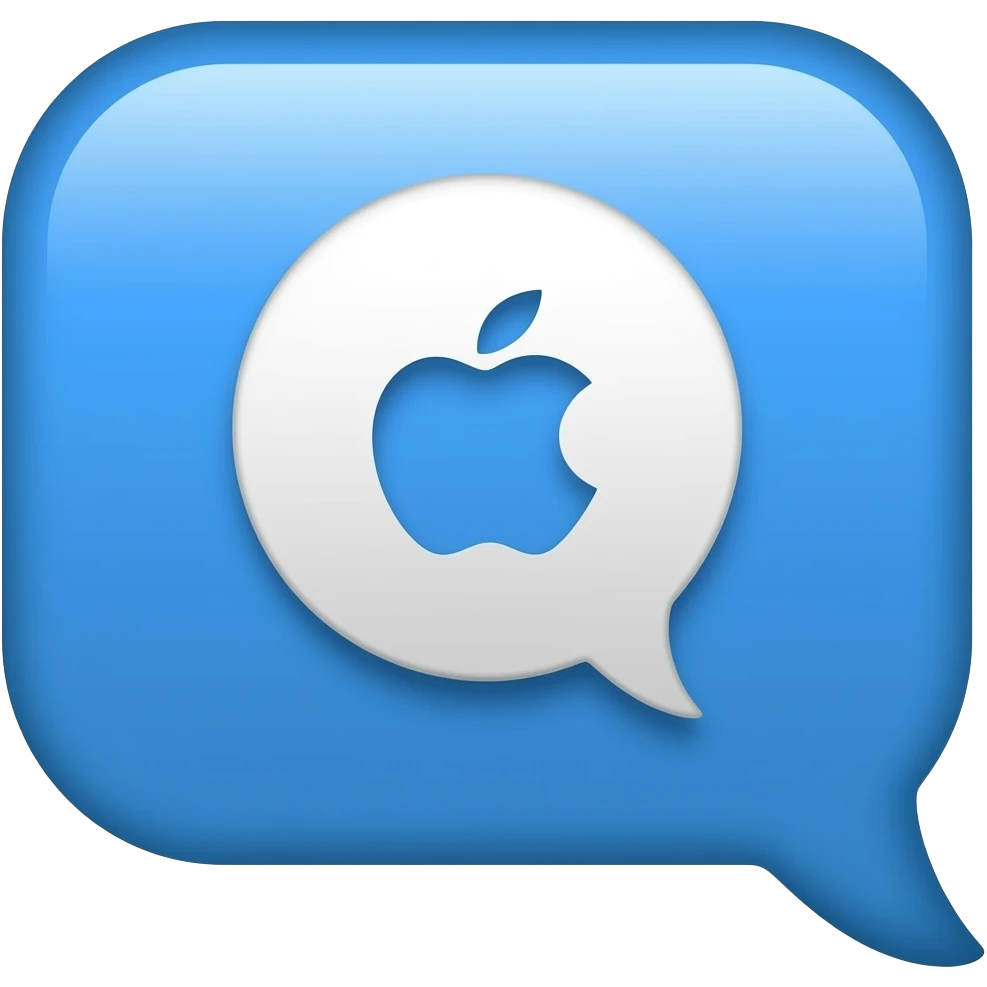 iphone reply text bubble emoji