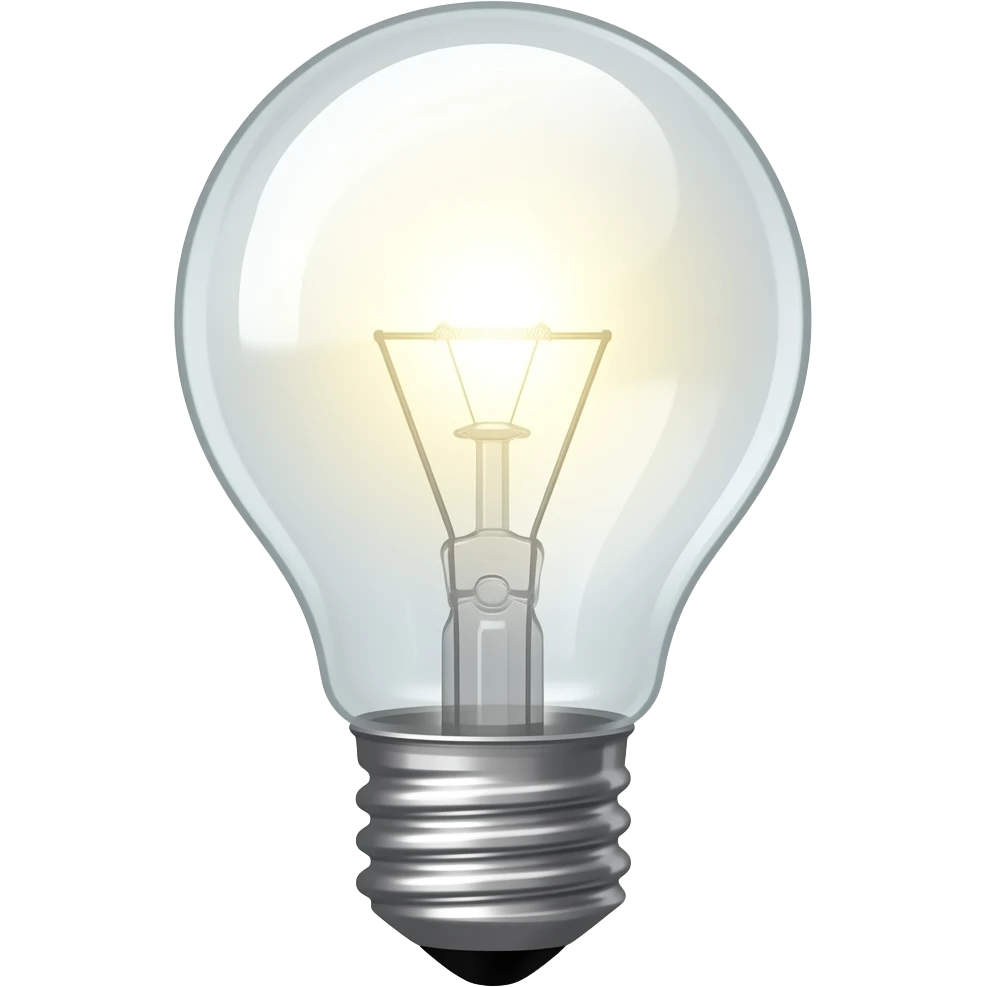 Light Bulb emoji