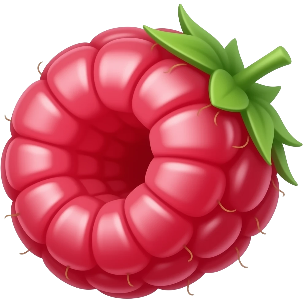 Raspberry emoji