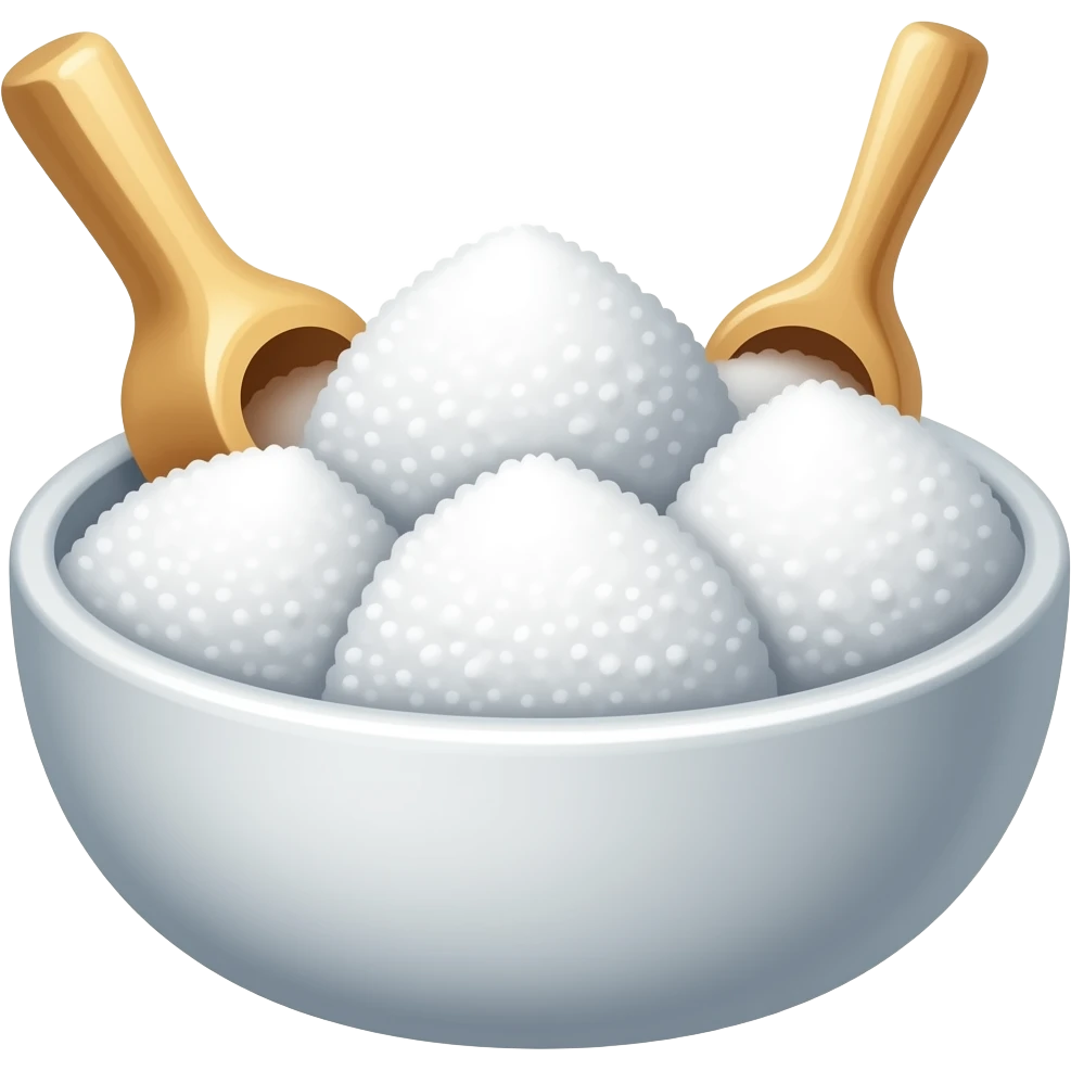 Spa ice towels in bowl emoji