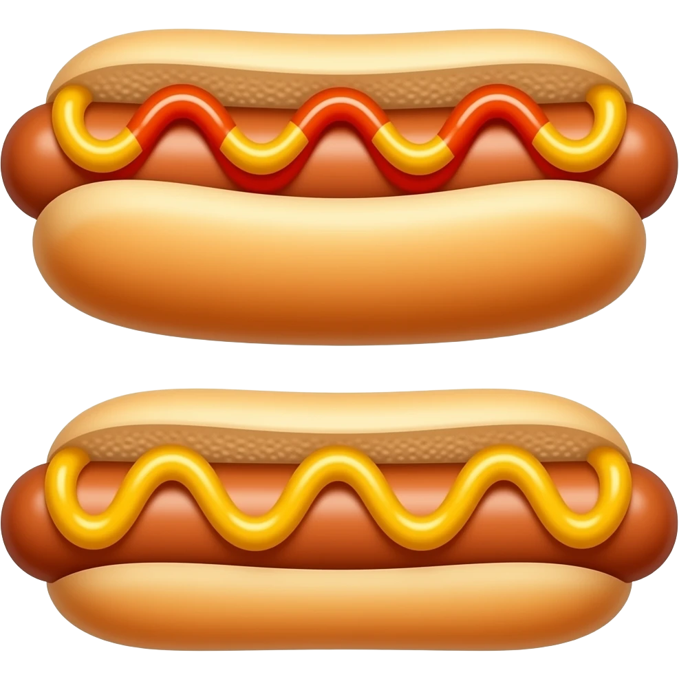 A weiner emoji