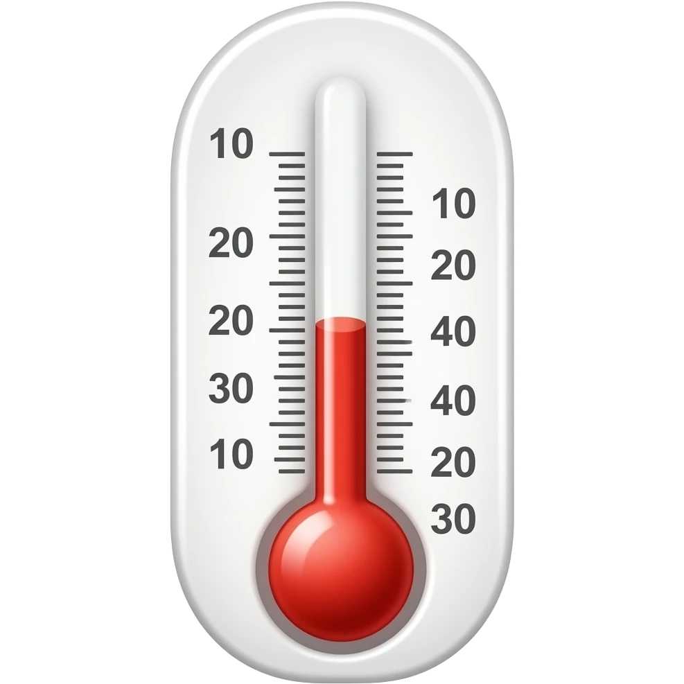 Thermometer emoji