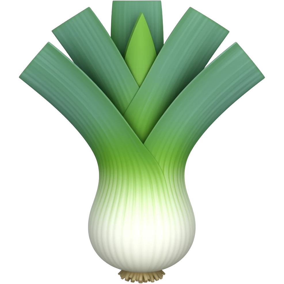 one leek emoji