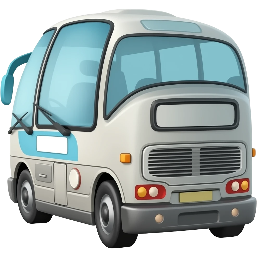 Big Bus from side perspective emoji
