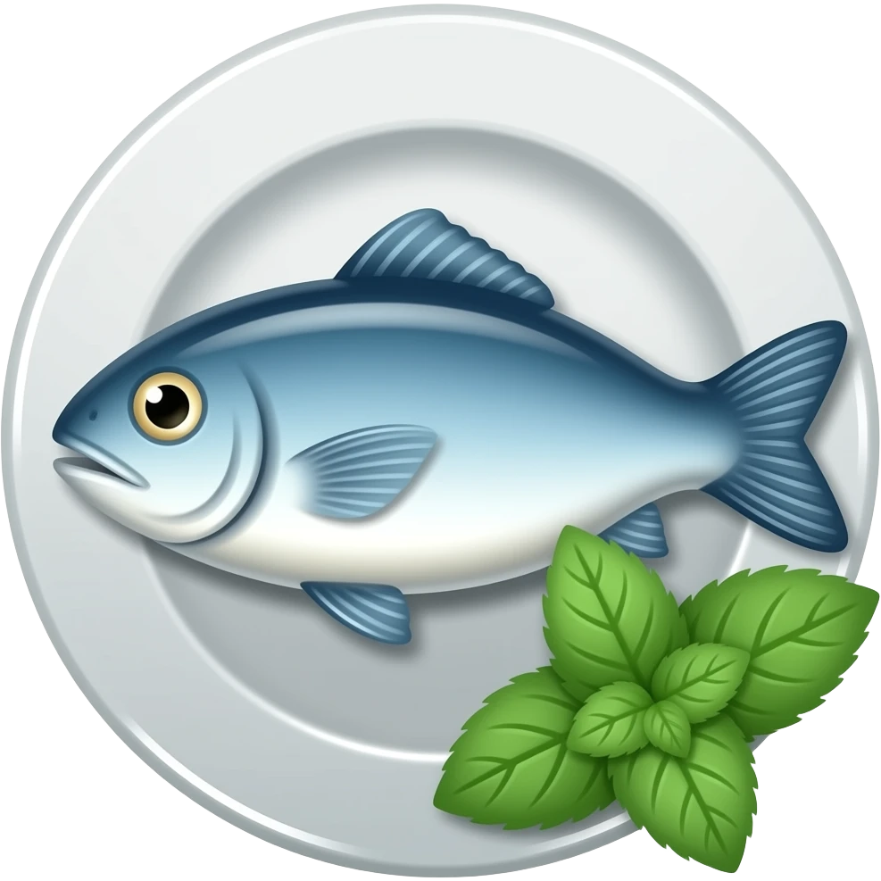 fish mint emoji