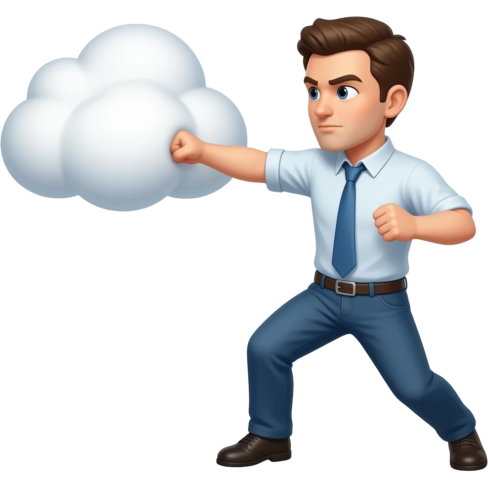 Fight Cloud emoji
