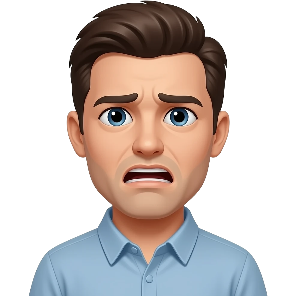 Be afraid. emoji