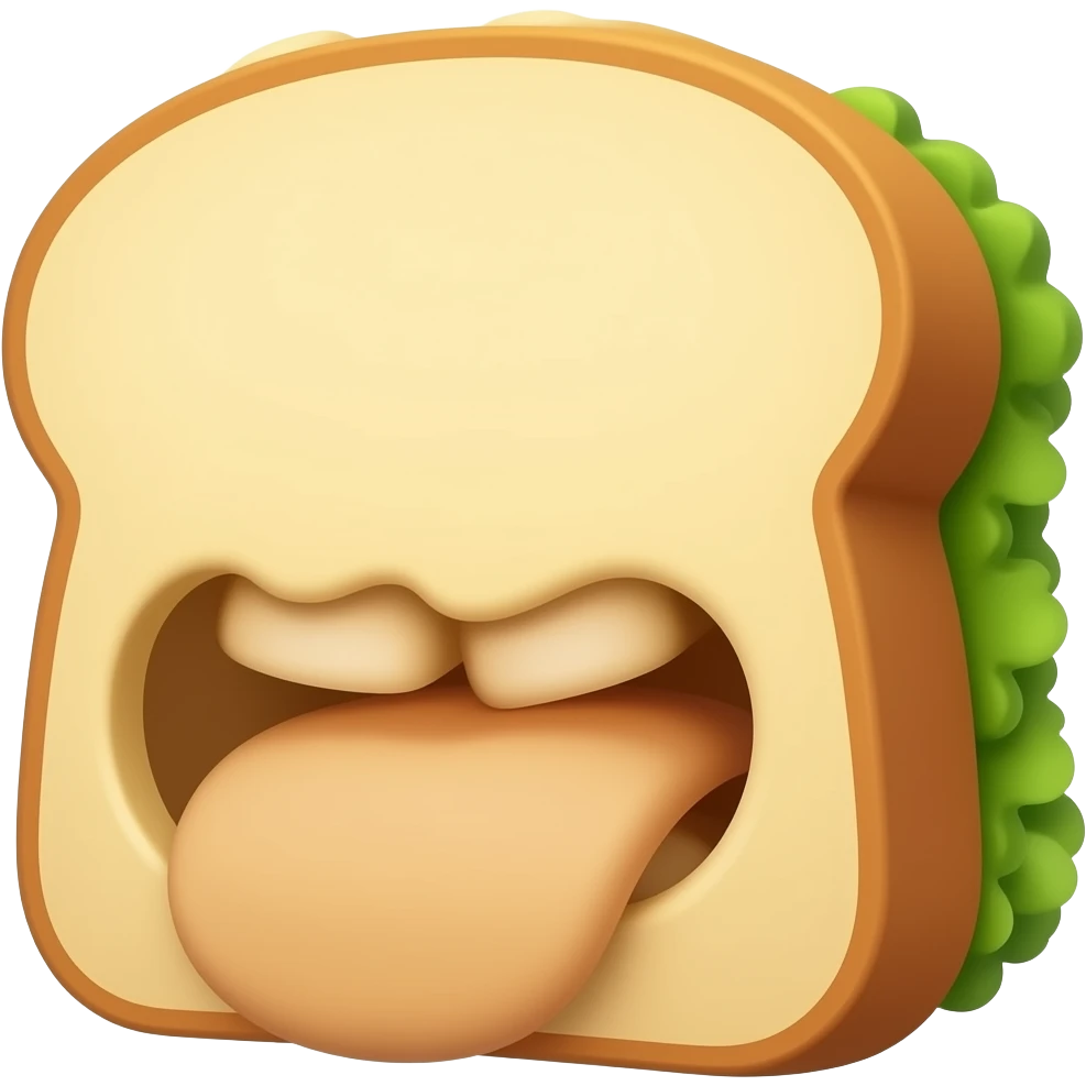 Grosse bite emoji