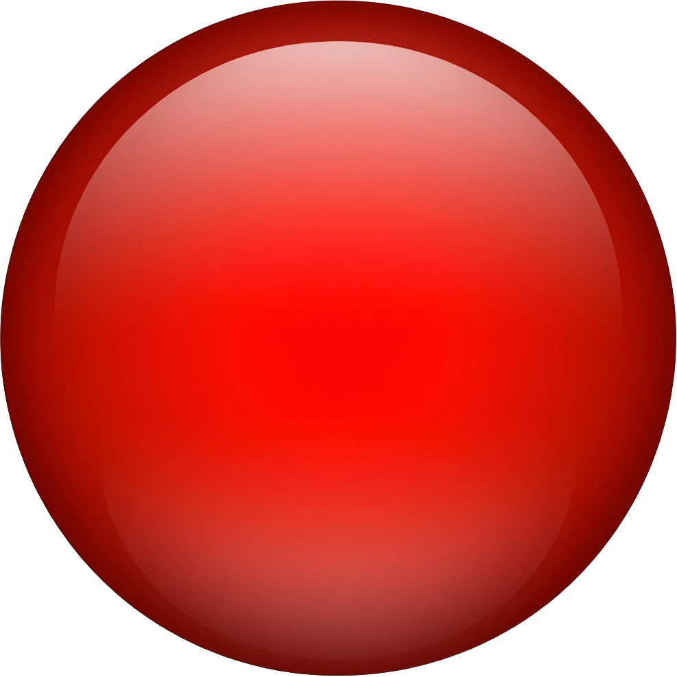 Red circle emoji