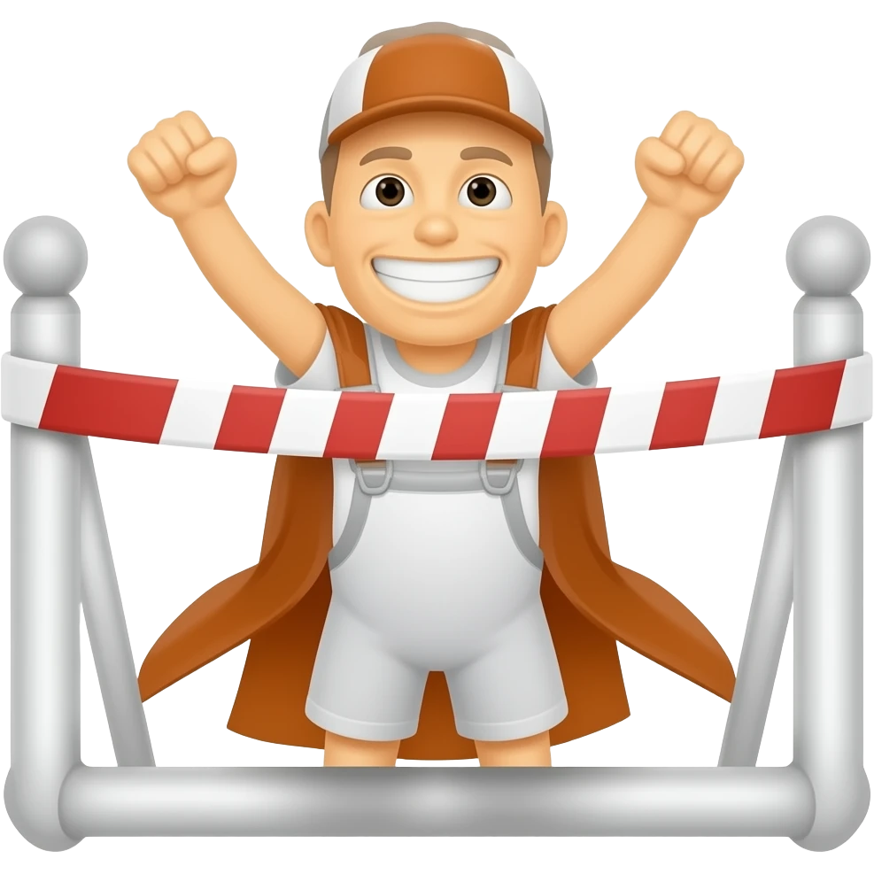finish line emoji