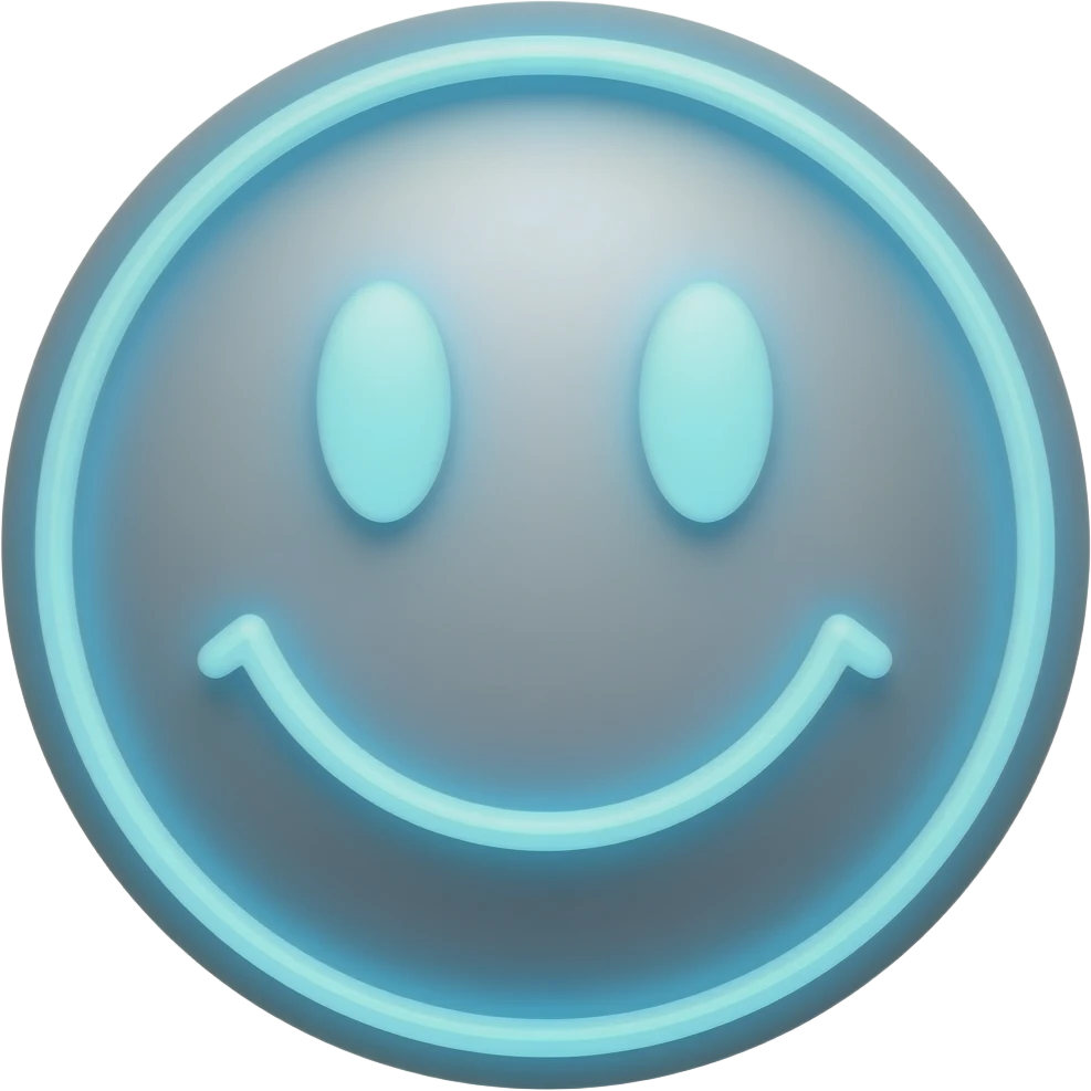 Neon emoji emoji
