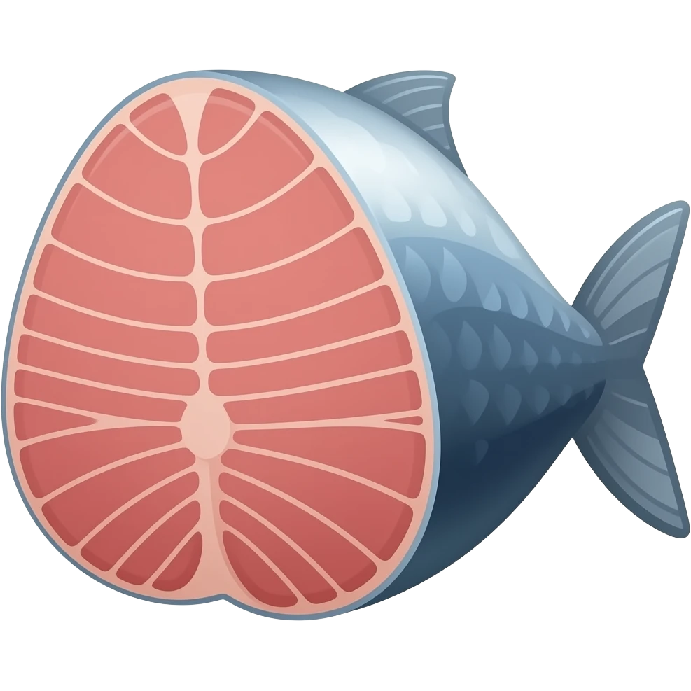 tuna meat emoji