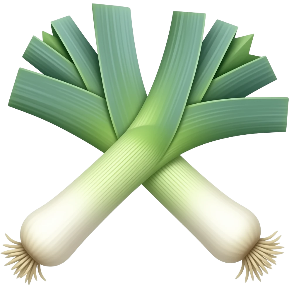 Leeks emoji