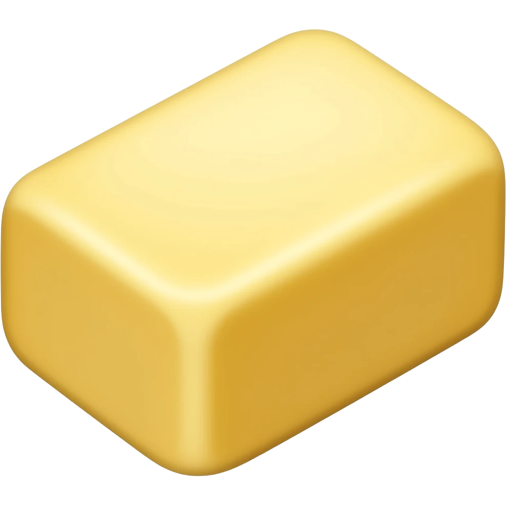 Create high-quality glossy emojis with a vibrant modern style.Make the emojis look premium, shiny, and eye-catching with bright highlights, smooth gradients, soft reflections, and glowing details. Butter emoji emoji