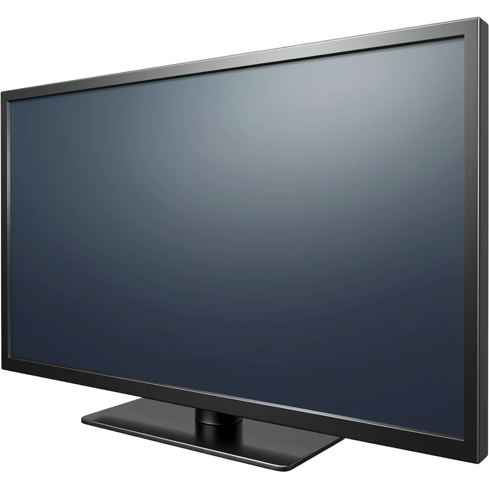 modern TV 3 point perspective emoji