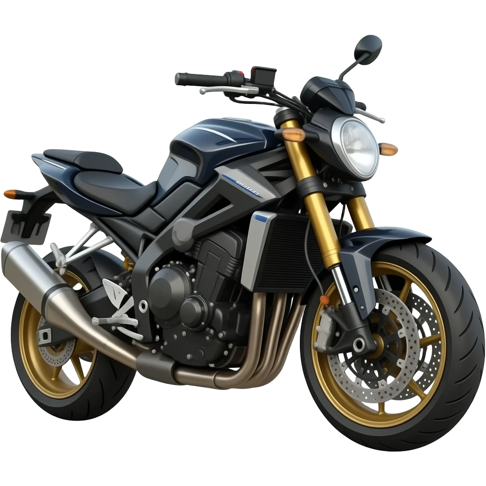 Uma moto quebrada emoji