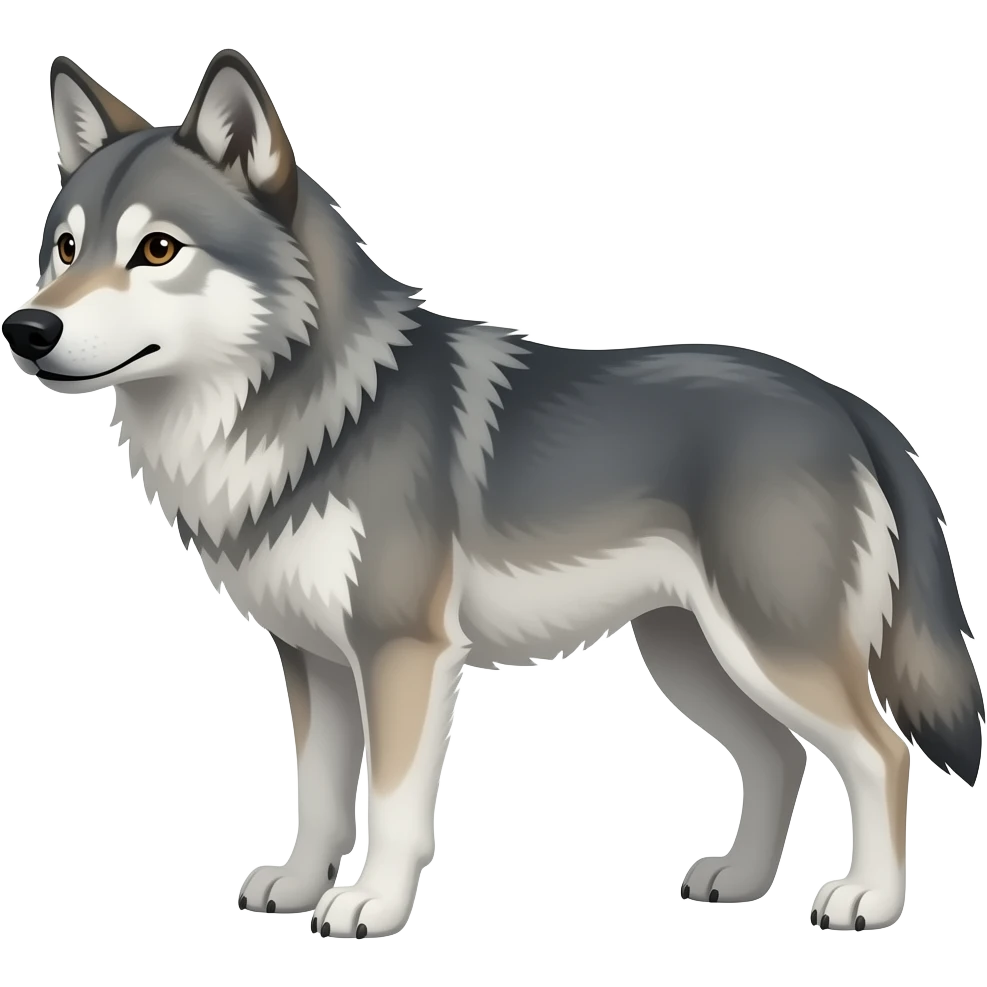 wolf emoji