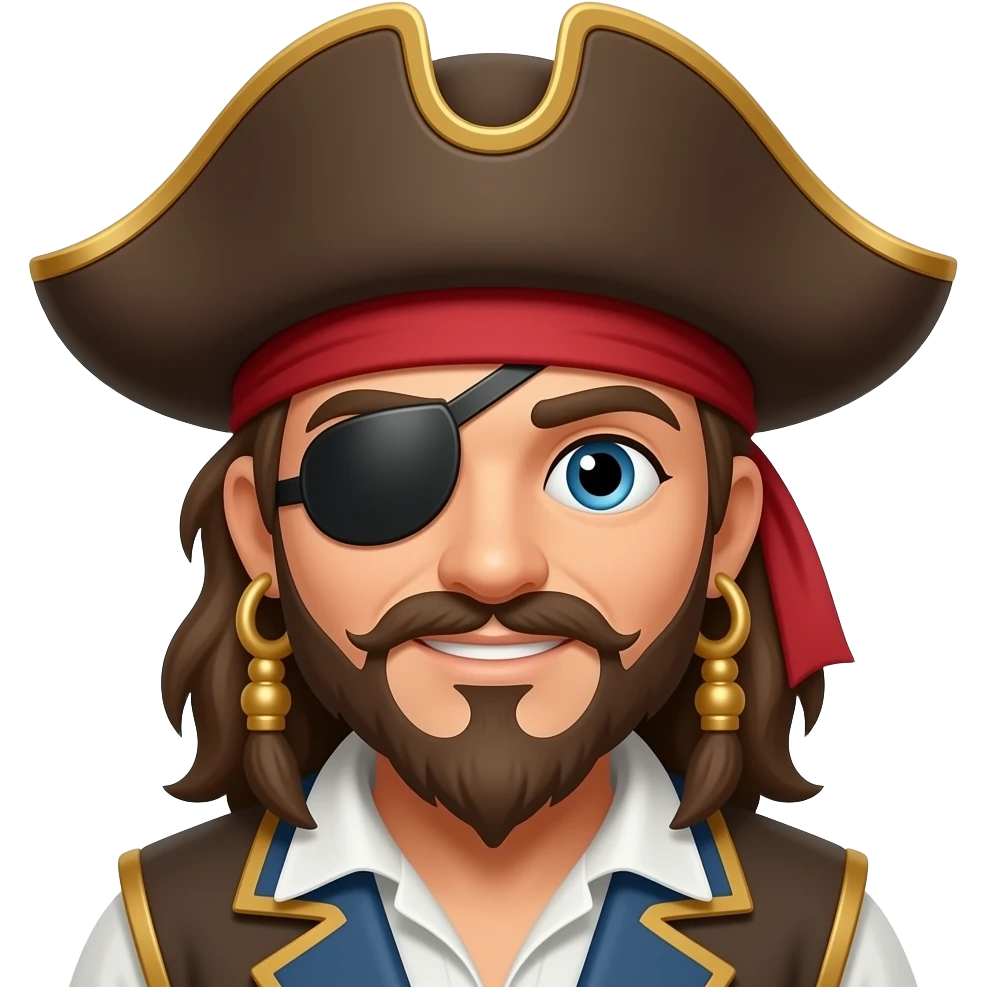 😷🏴‍☠️🏴‍☠️ emoji
