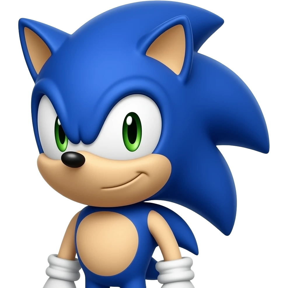 Sonic the Hedgehog emoji