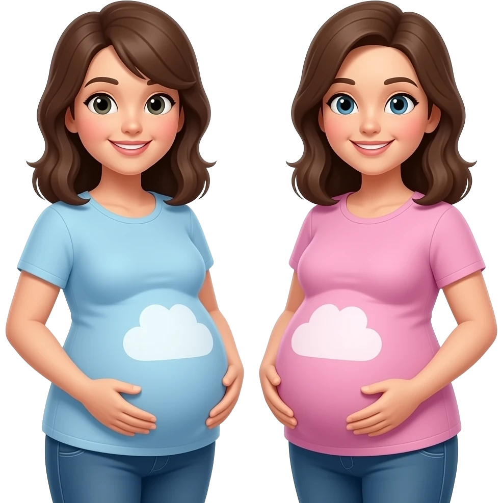 Make them way more pregnant emoji