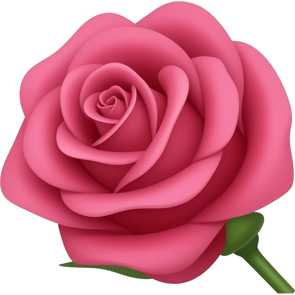 Make a rose emoji