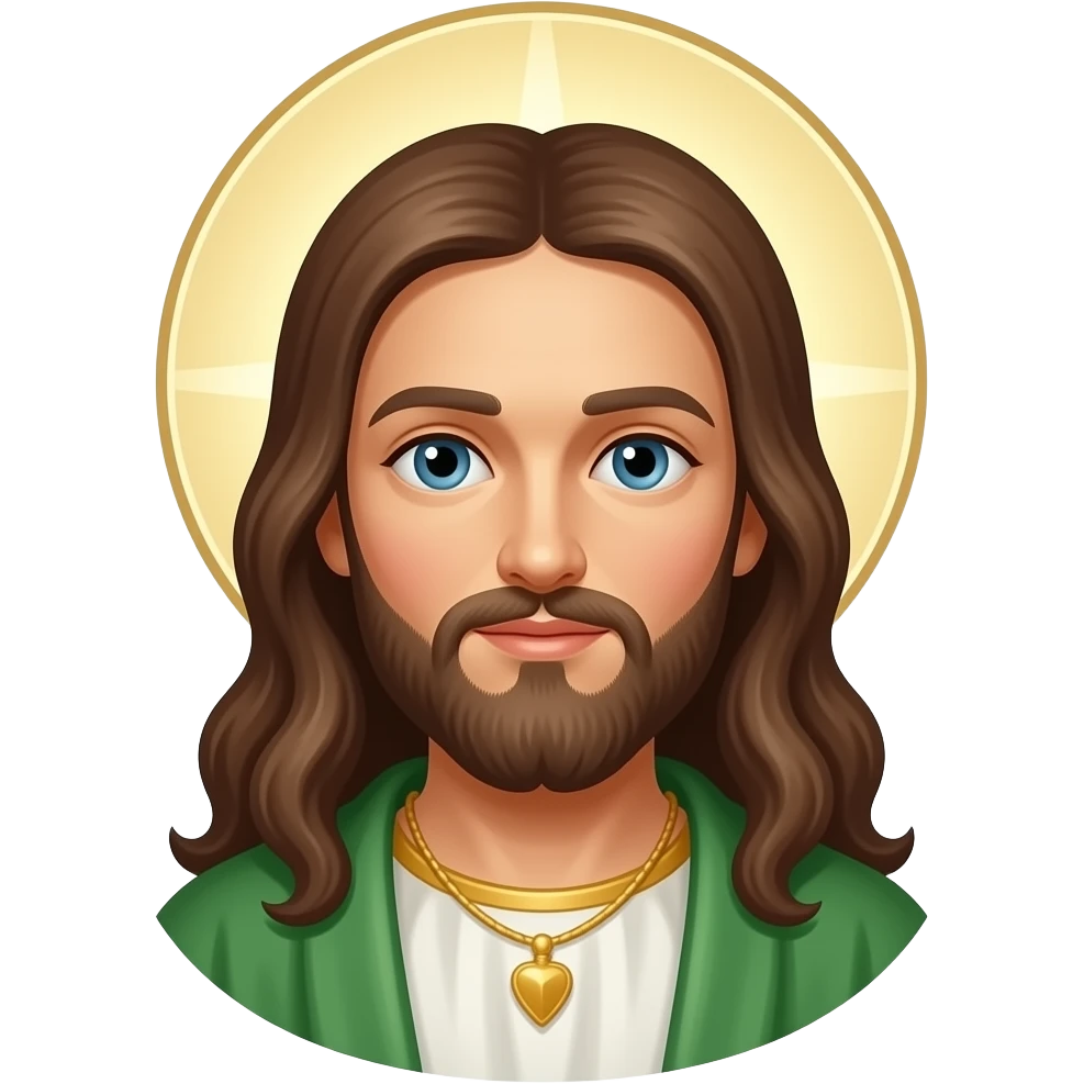 San Judas green emoji