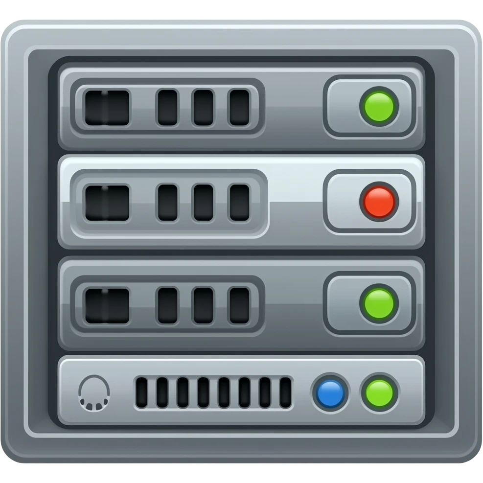 flat server 1u emoji