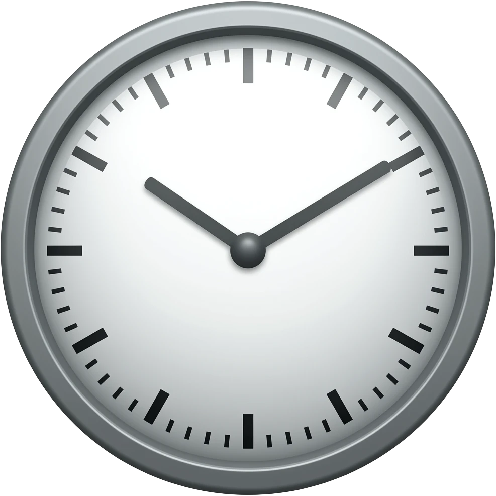 time emoji