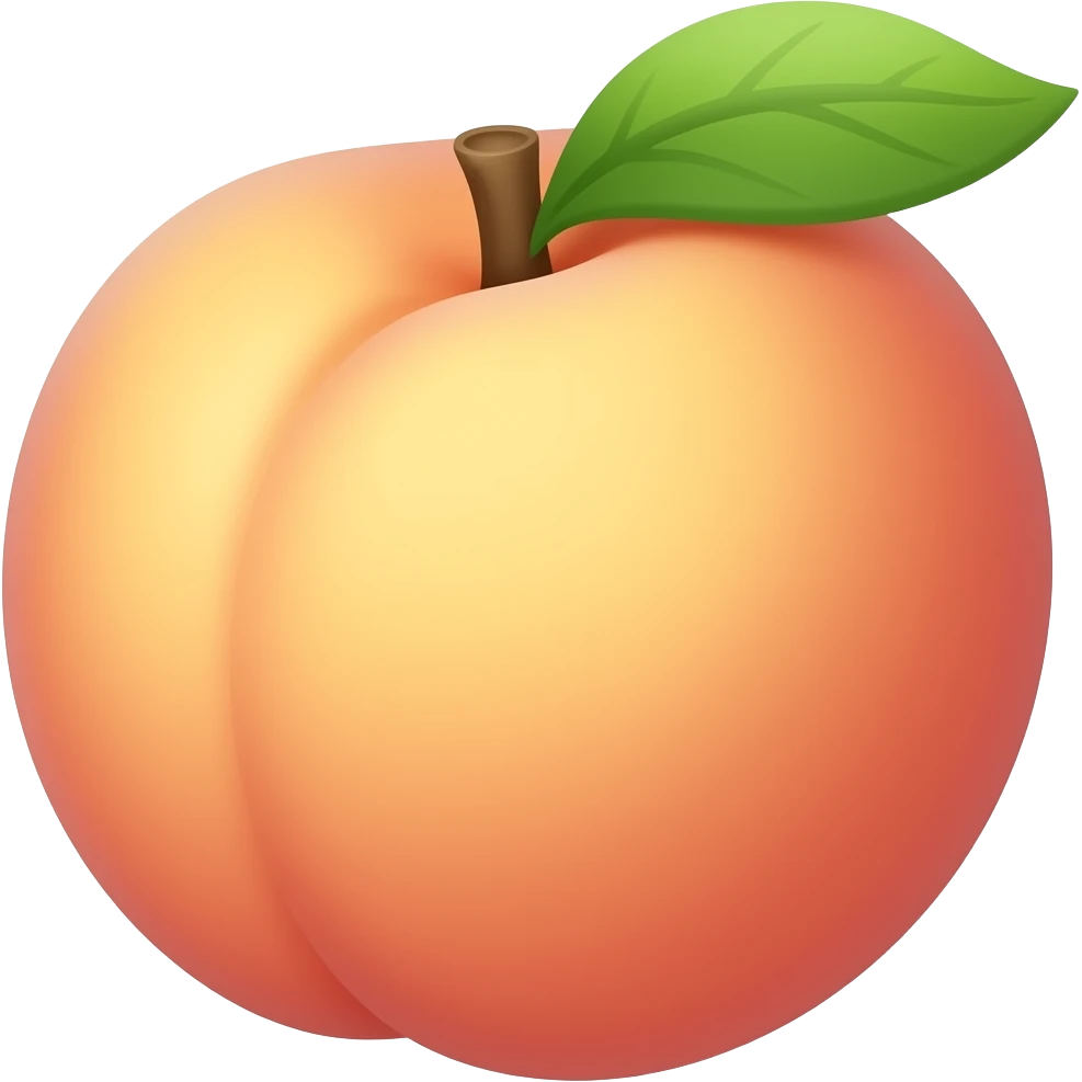 peach emoji