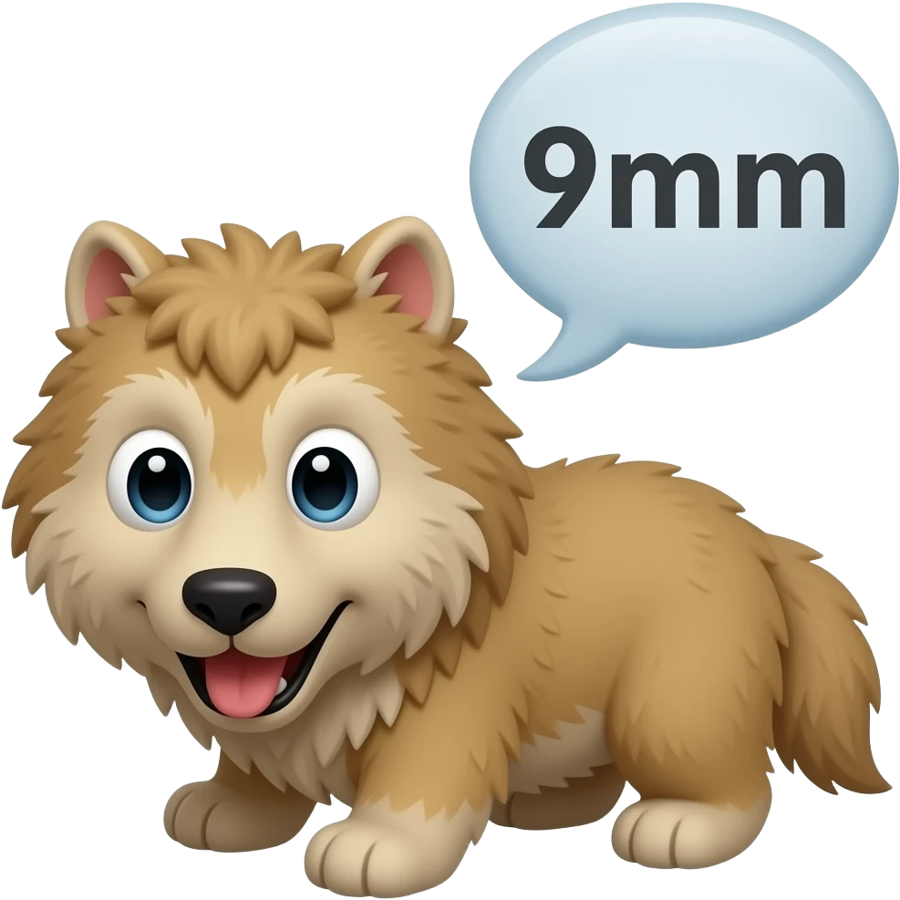Make the sig saur emoji say 9mm not 5mm emoji