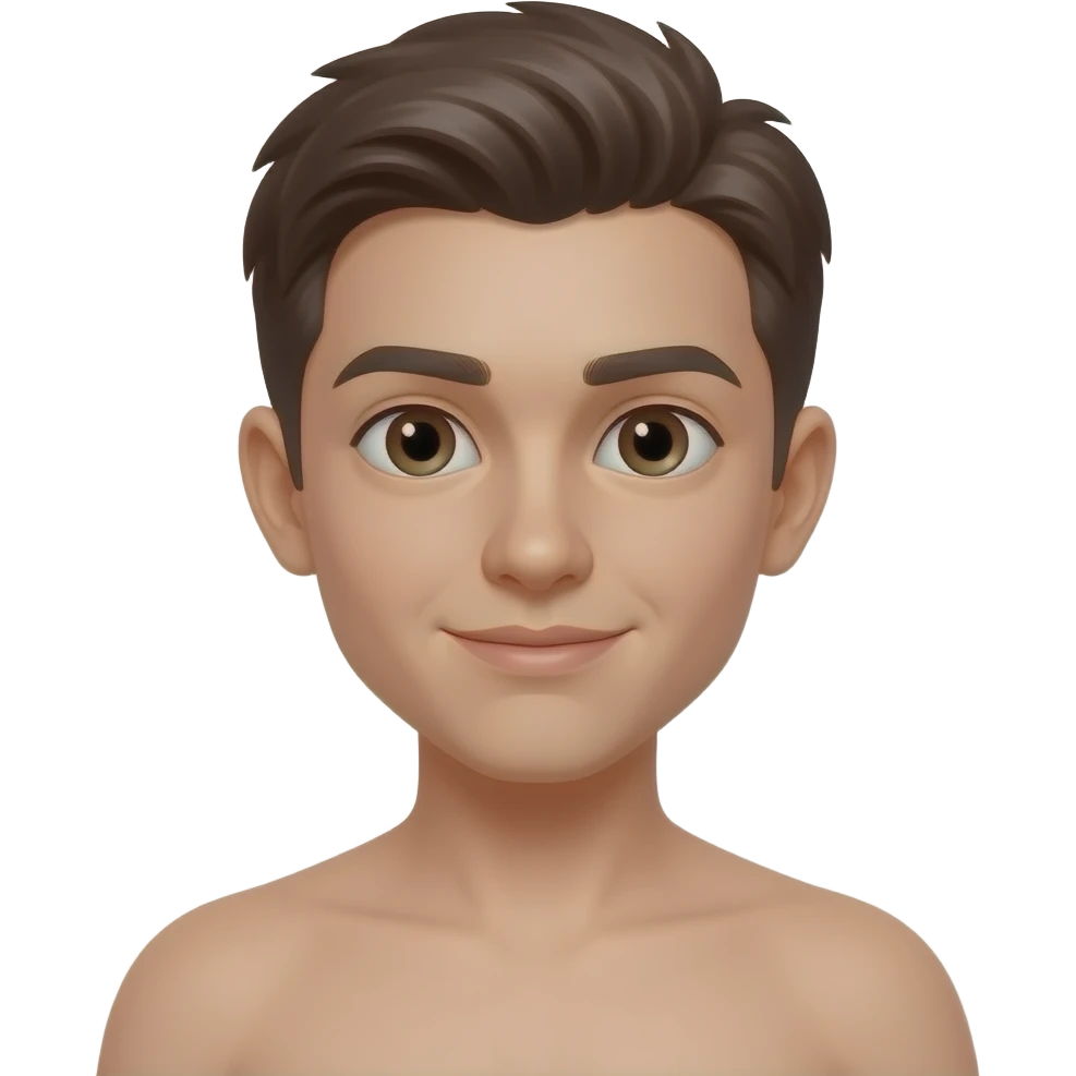 Naked teenager emoji