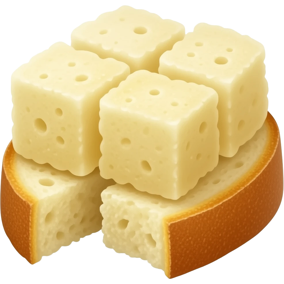 garlic bread cubes emoji
