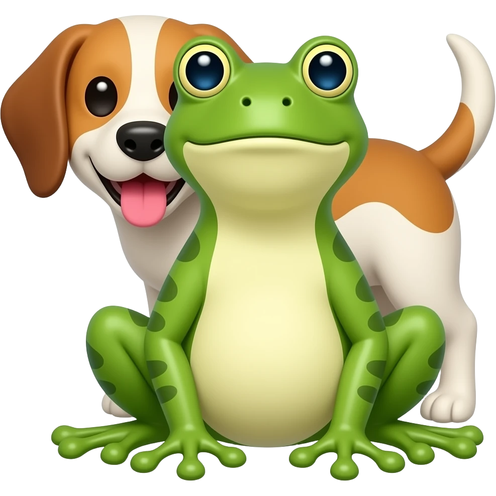 🐕+🐸 emoji