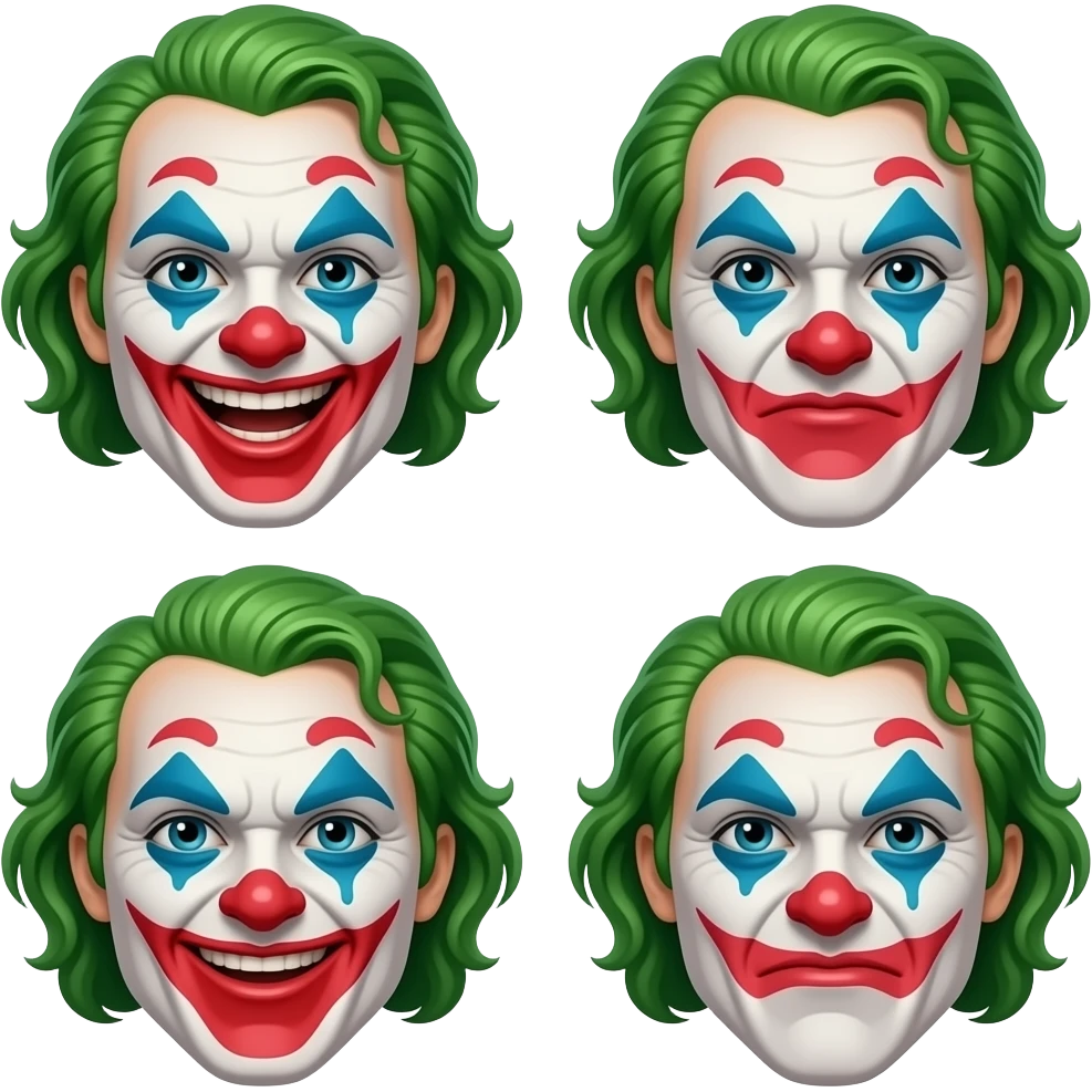 🤡🫠😒 emoji