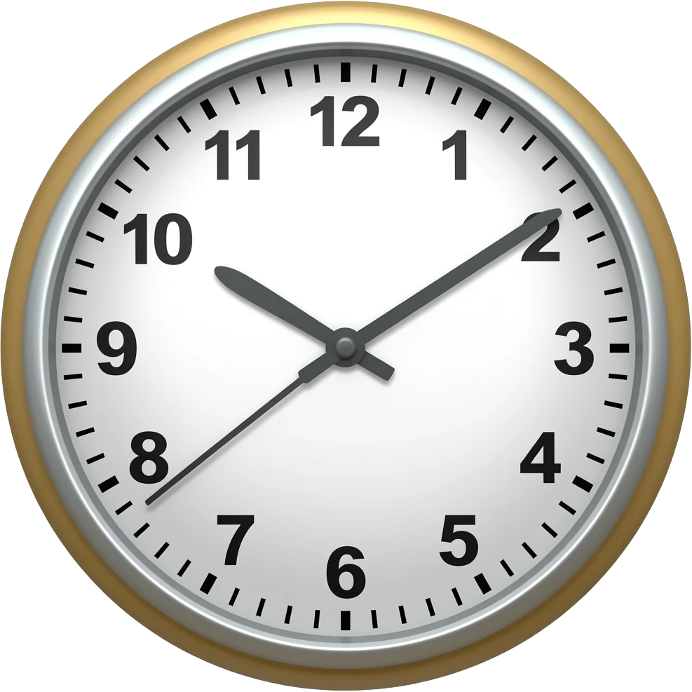 Clock emoji