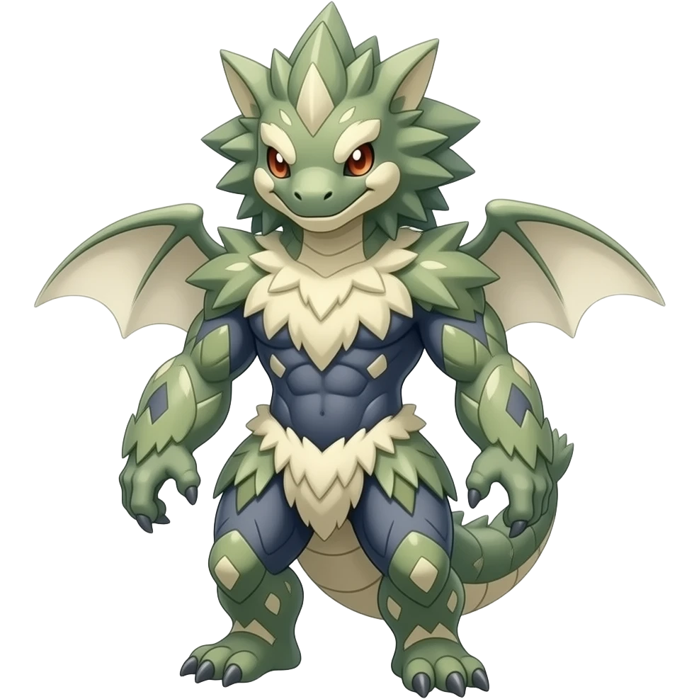 Salandit-Salamence-Veemon-hybrid emoji