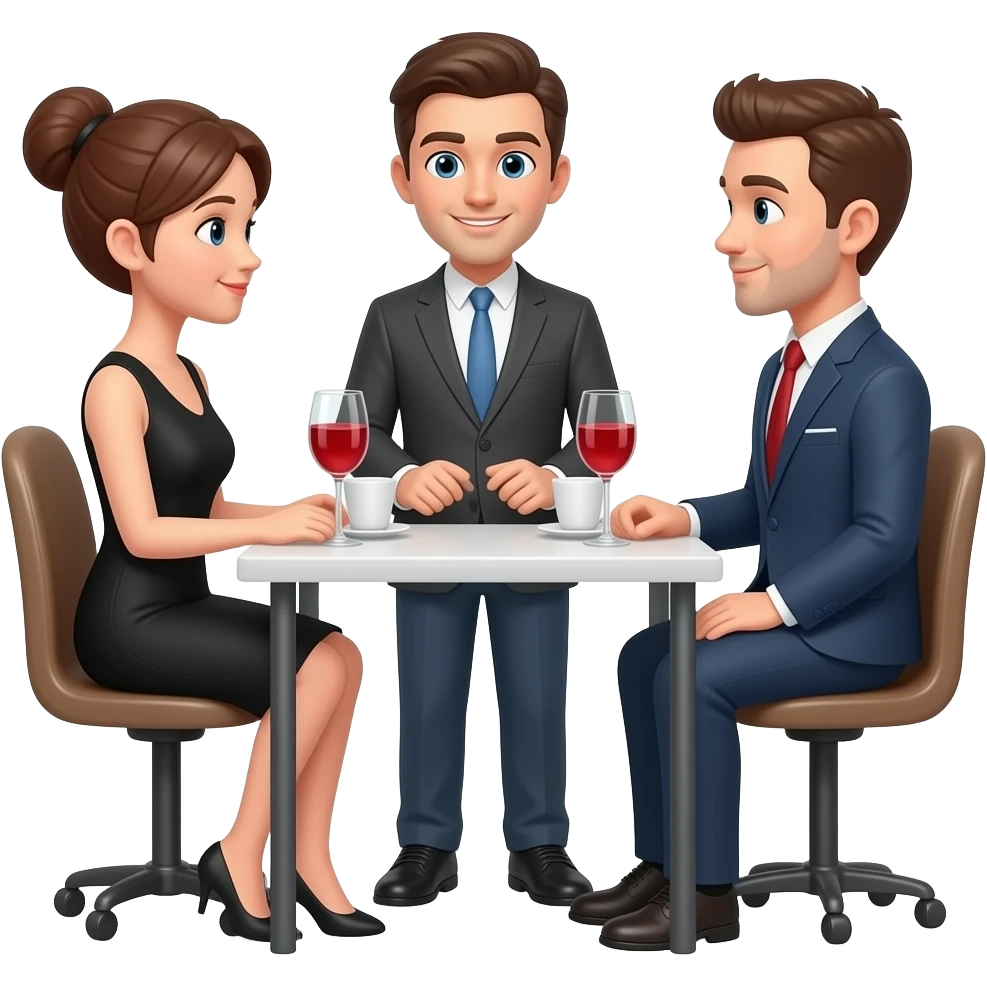 Go on a blind date emoji