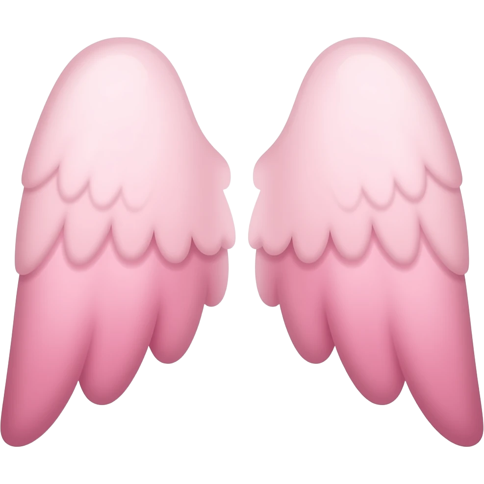 베이비핑크 통통한 날개 emoji