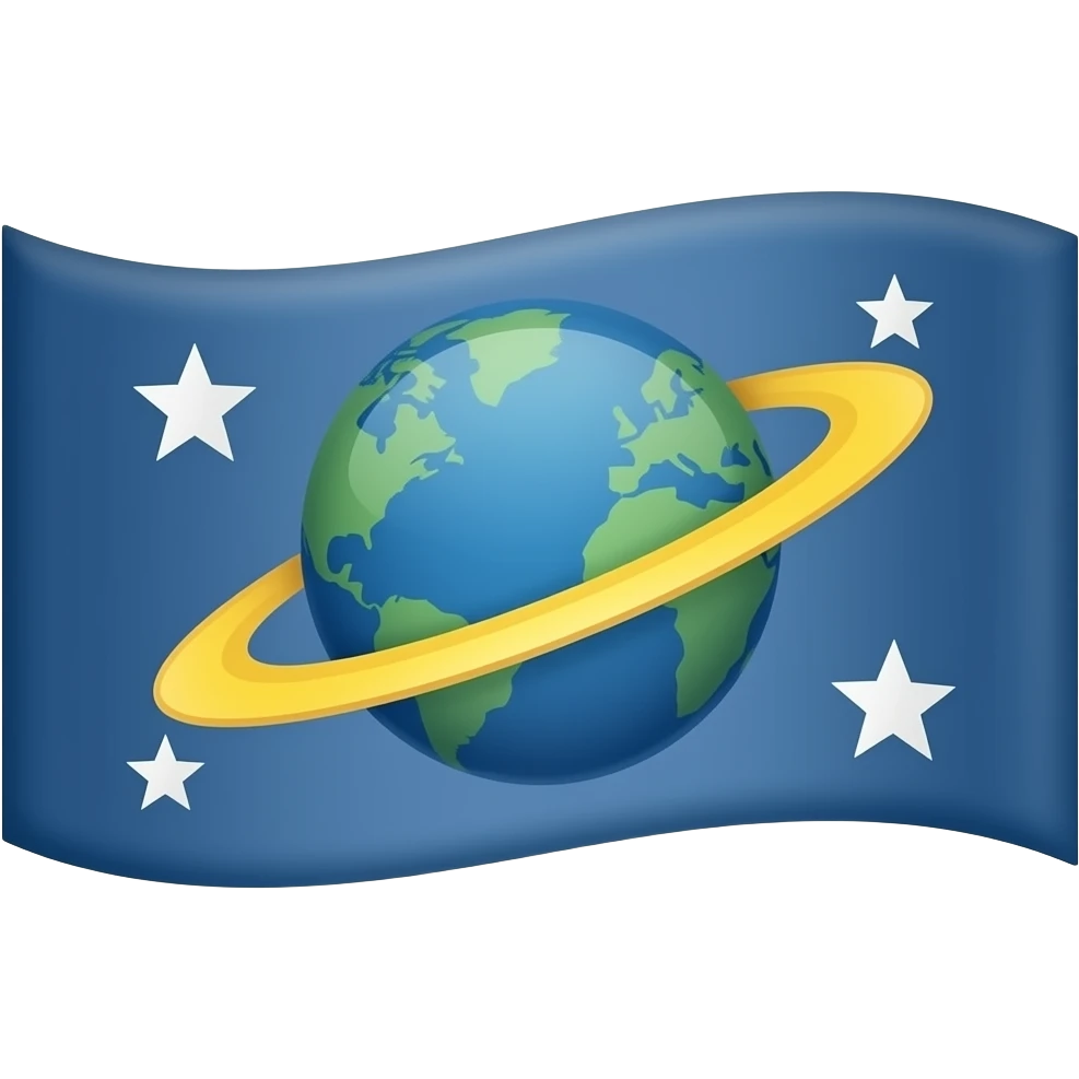 space flag emoji