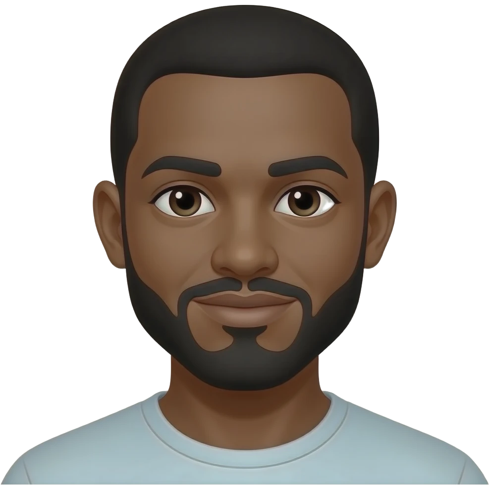 dark man emoji