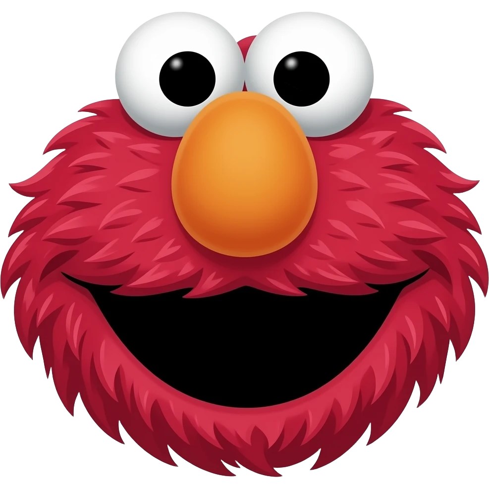 Elmo saying no emoji