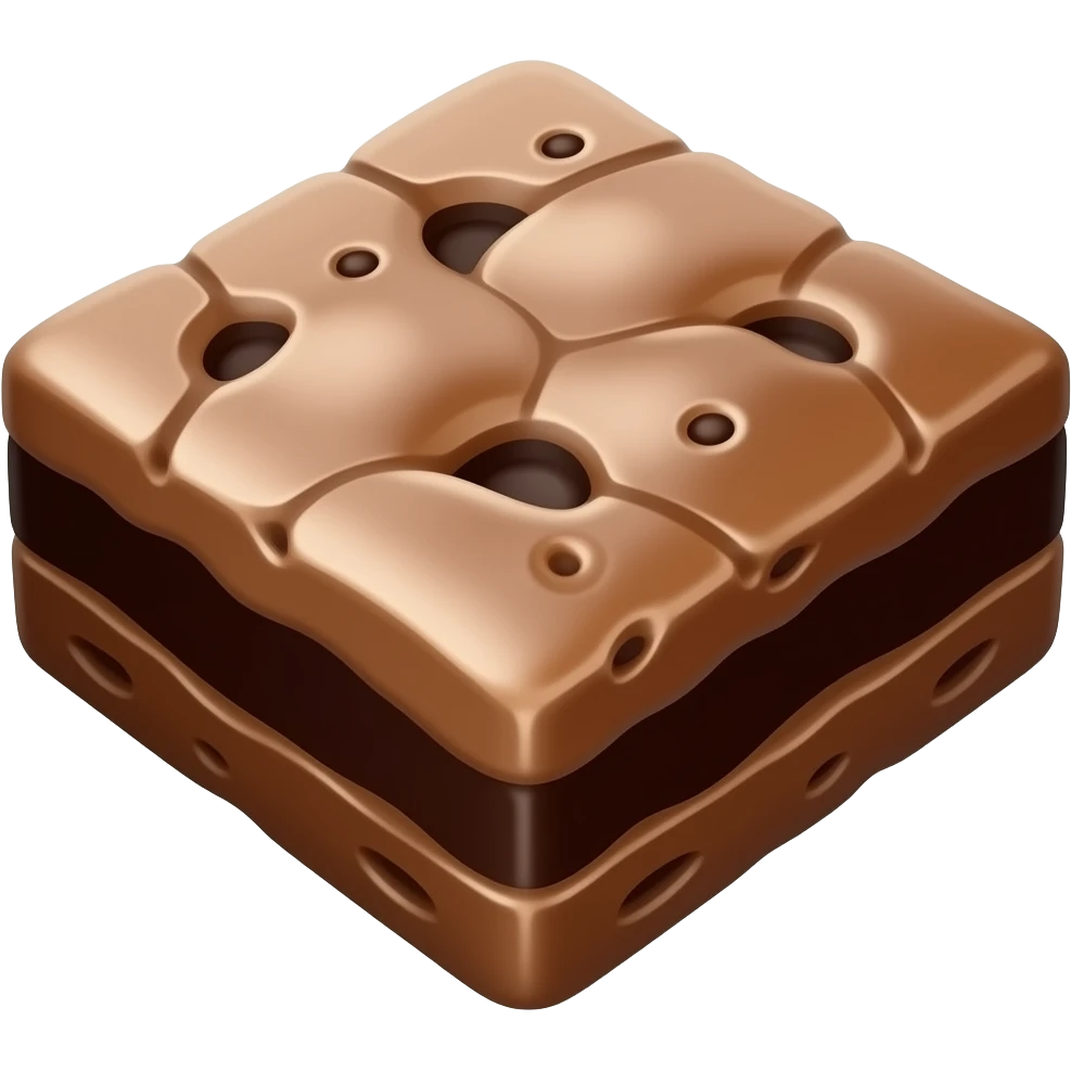 brownie emoji