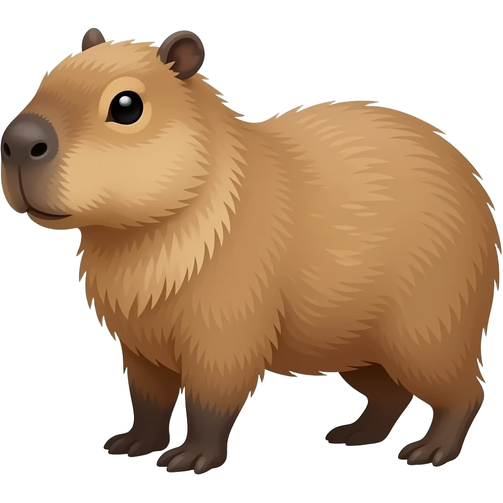 Capybara emoji
