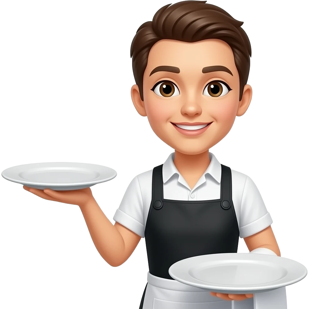 work as a waitress emoji