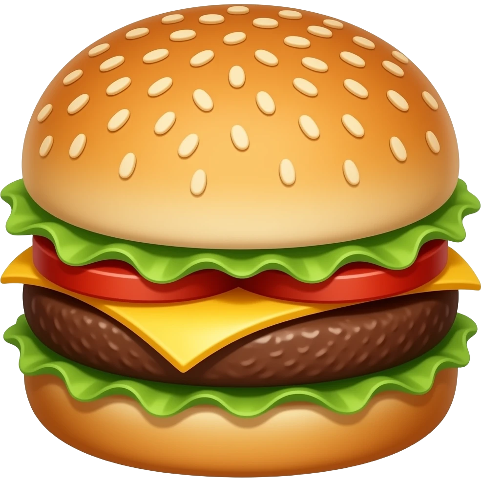 Hamburger emoji
