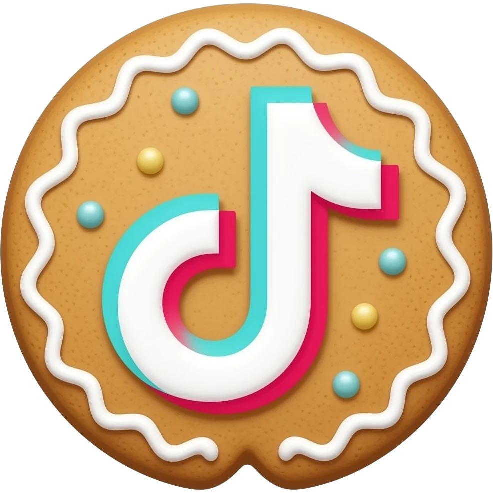 Galleta de jengibre emoji tik tok emoji