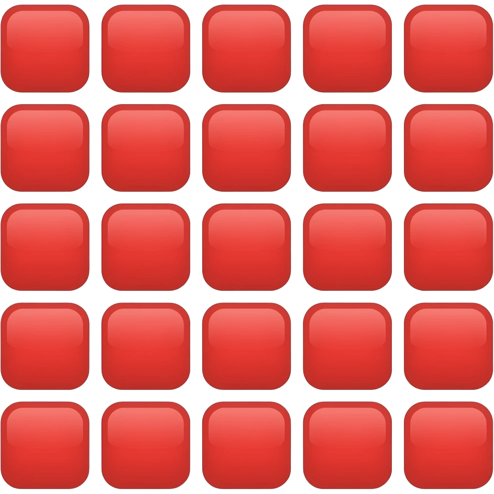 1037 red squares emoji
