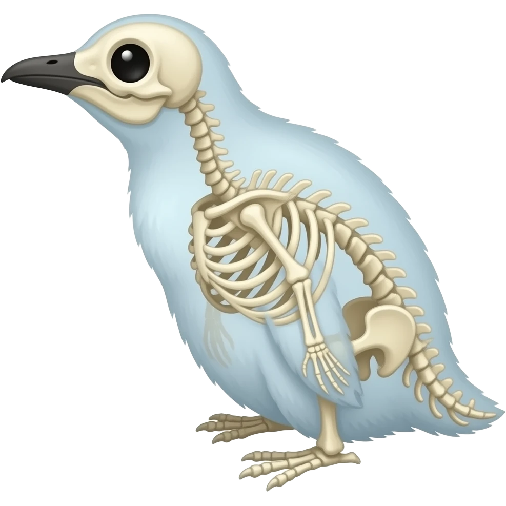 🦤skeloton emoji